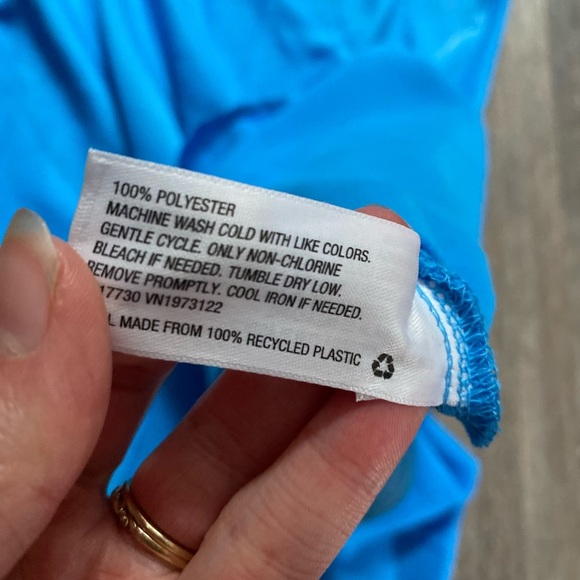 A New Day Sleeveless Blue Silky V-Neck Midi Dress Size XXL NWT - Picture 3 of 7